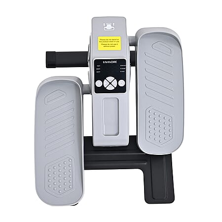 LIVMORE Electric Seated Pedal Stepper with LCD Display & Remote Control, Features LCD display to track speed, distance, counter, time and calories in real time - Light LIVMORE Electric Seated Pedal Stepper with LCD Display & Remote Control, Features LCD display to track speed, distance, counter, time and calories in real time - Light