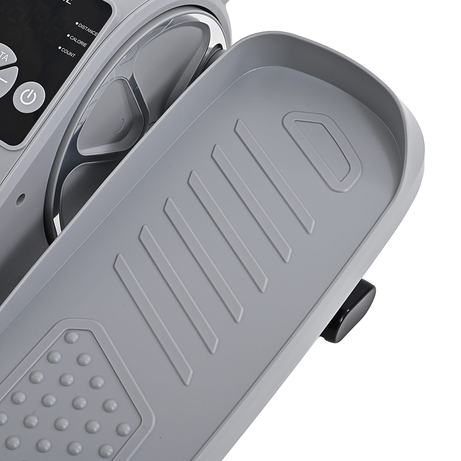 LIVMORE Electric Seated Pedal Stepper with LCD Display & Remote Control, Features LCD display to track speed, distance, counter, time and calories in real time - Light