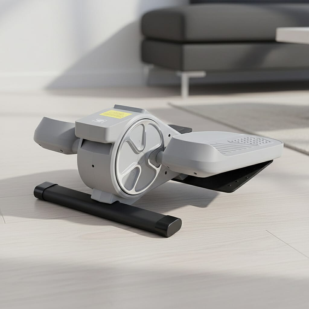 Livmore Rehabilitation Stepping Machine with UK Plug (60W) - Grey