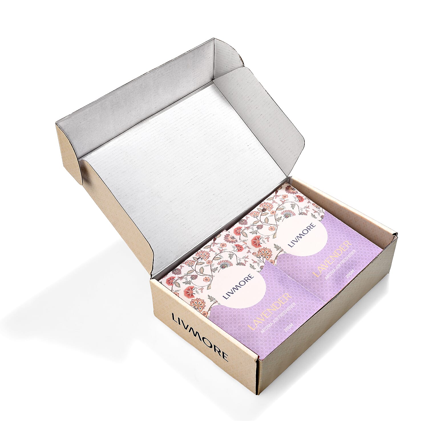 Livmore 10-Pack Lavender Fragrance Scented Sachets - 20g