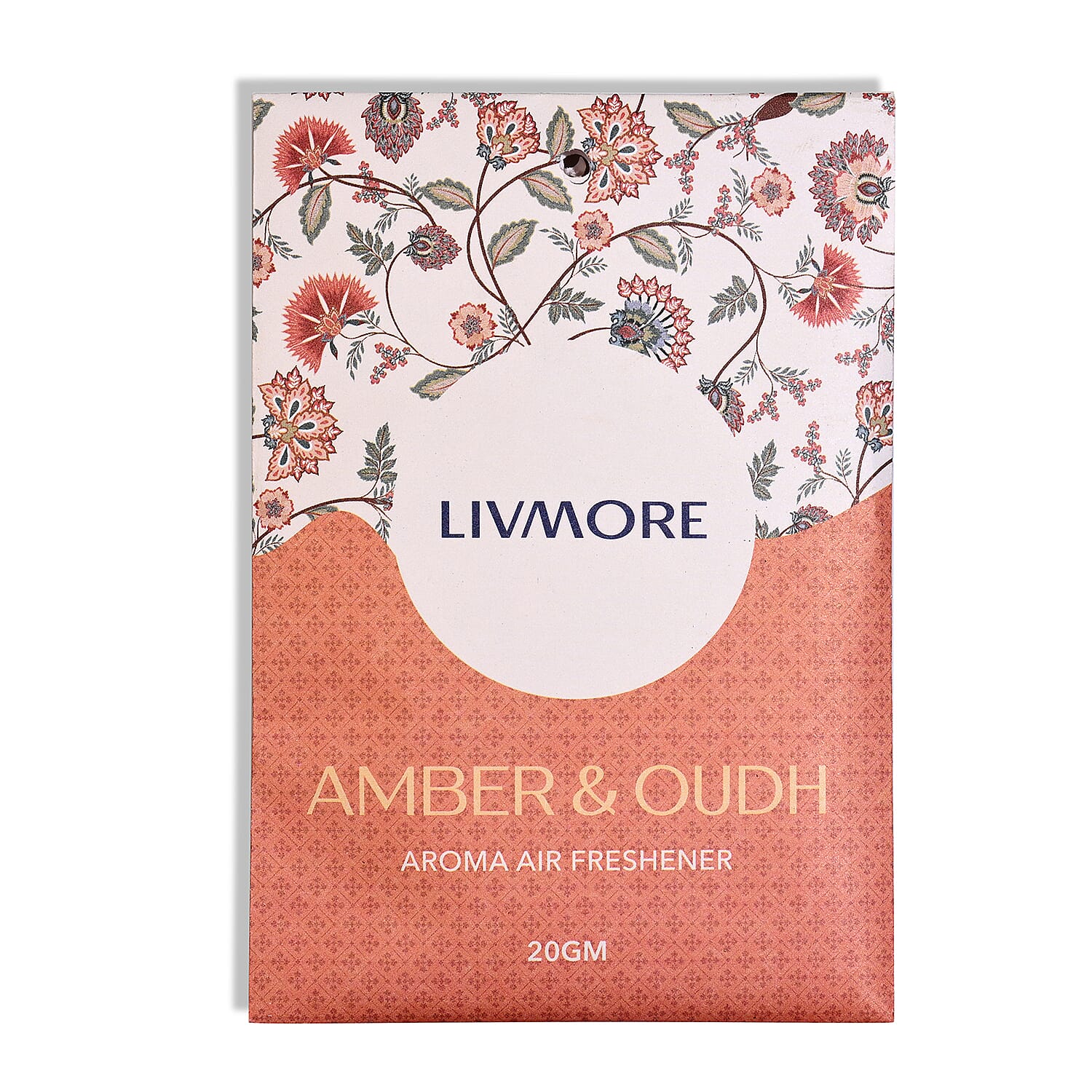 Livmore 10-Pack Amber & Oudh Fragrance Scented Sachets - 20g
