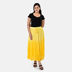 La Marey Rayon Crepe Patterned Skirt