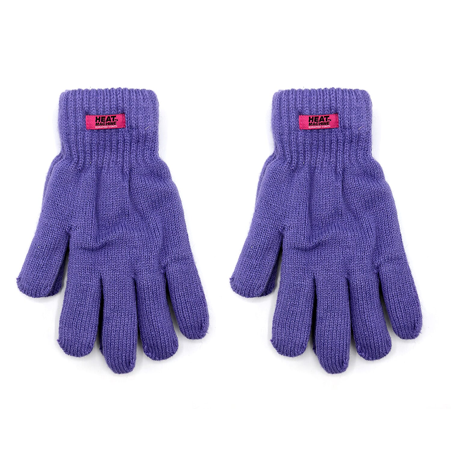 Heat Machine Ladies Acrylic Thermal Gloves (One Size) - Lilac