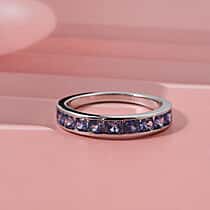 Rhapsody 950 Platinum AAAA Ceylon Sapphire Ring 1.40 Ct, Platinum Wt. 7.00 Gms.