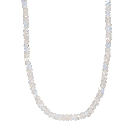 EverTrue Rainbow Moonstone Necklace (Size - 20) 65.00 Ct.