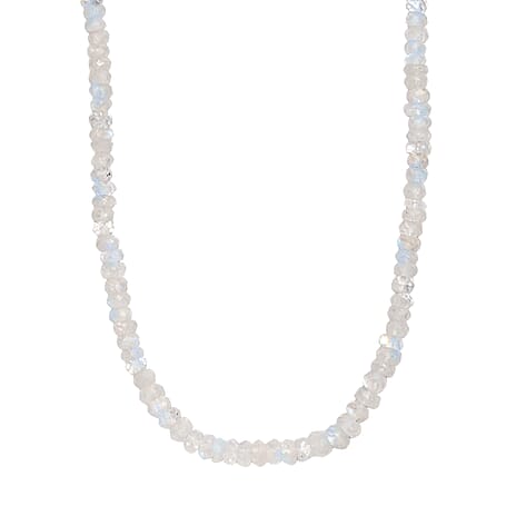 EverTrue Rainbow Moonstone Necklace (Size - 20) 65.00 Ct.