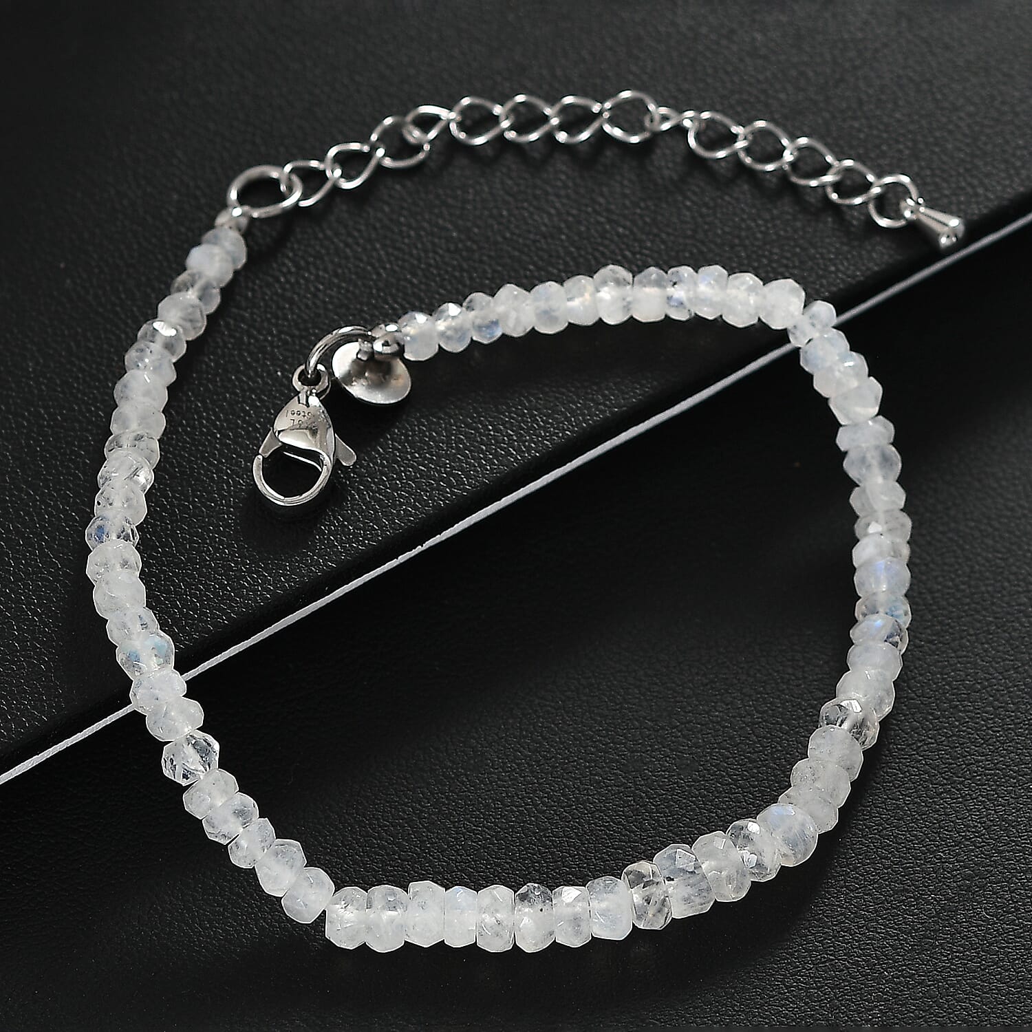 EverTrue Rainbow Moonstone Bracelet (Size - 7.5-2 EXT) 25.00 Ct.