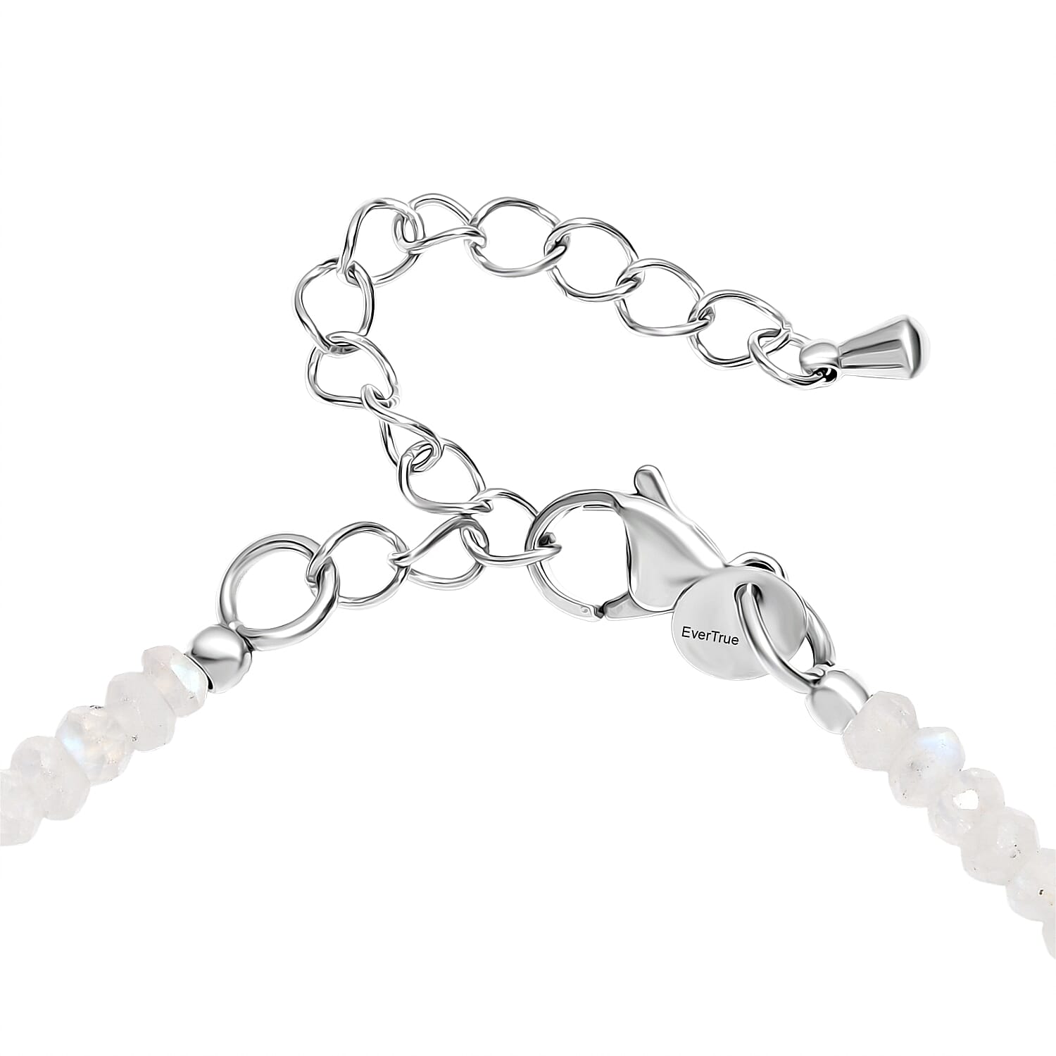 EverTrue Rainbow Moonstone Bracelet (Size - 7.5-2 EXT) 25.00 Ct.