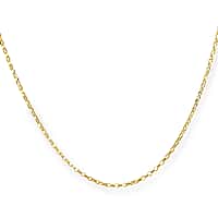 9K Yellow Gold Link Type Necklace (Size 18)