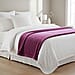 BIG CLOSEOUT OFFER - Ultra Luxurious Soft Velvet Touch Throw (Size 150 x 200 Cm) - Pink