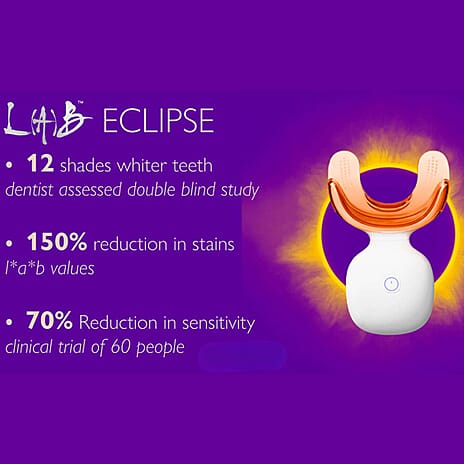 LAST CHANCE STOCK - Lab Life Eclipse Whitening System (Incl. Eclipse, UV Charger, Whitening Serum - Enamel Serum)