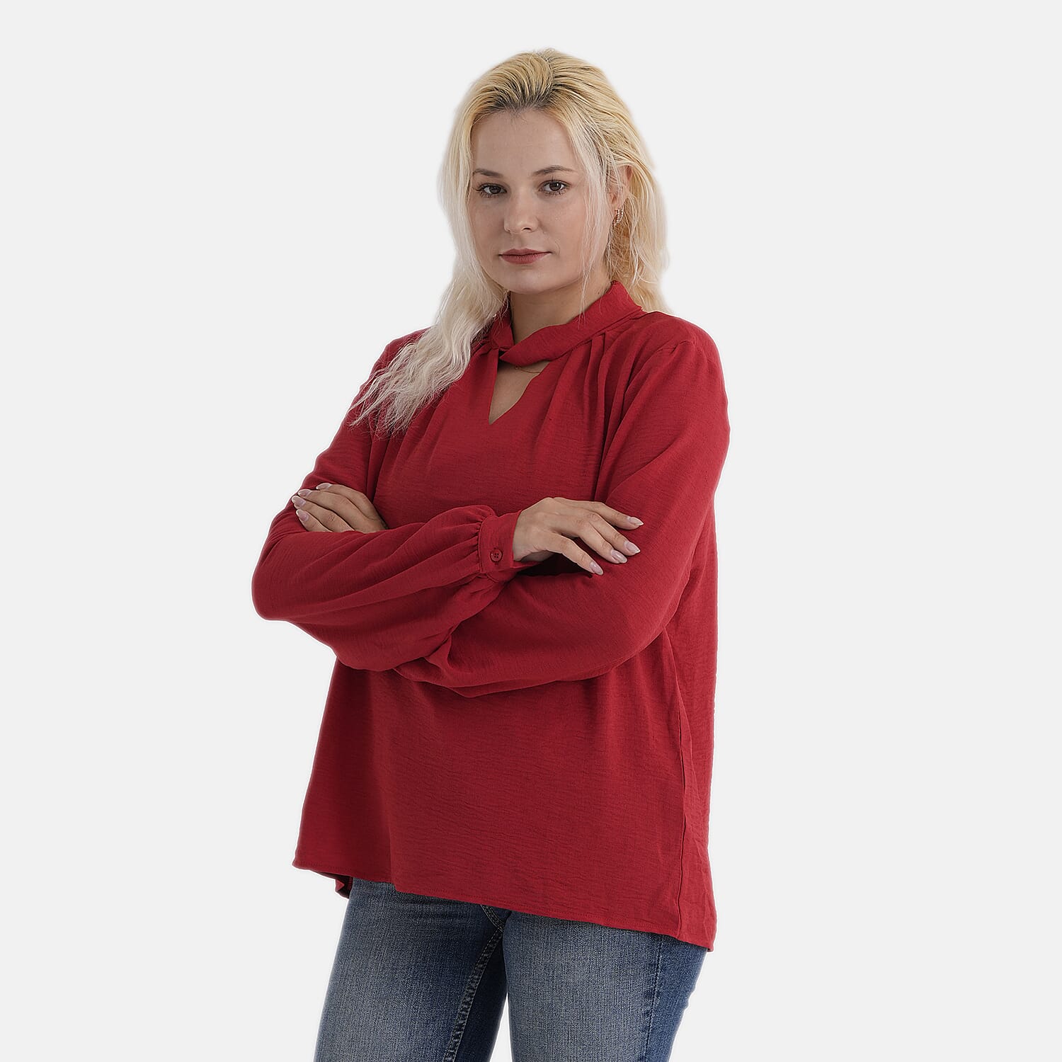 & Maisi Patterned Blouse