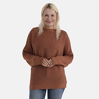 https://tjcuk.sirv.com/Products/83/7/8375631/Maisi-Patterned-Jumper-Size-One-Size-Brown_8375631.jpg?w=342&h=342