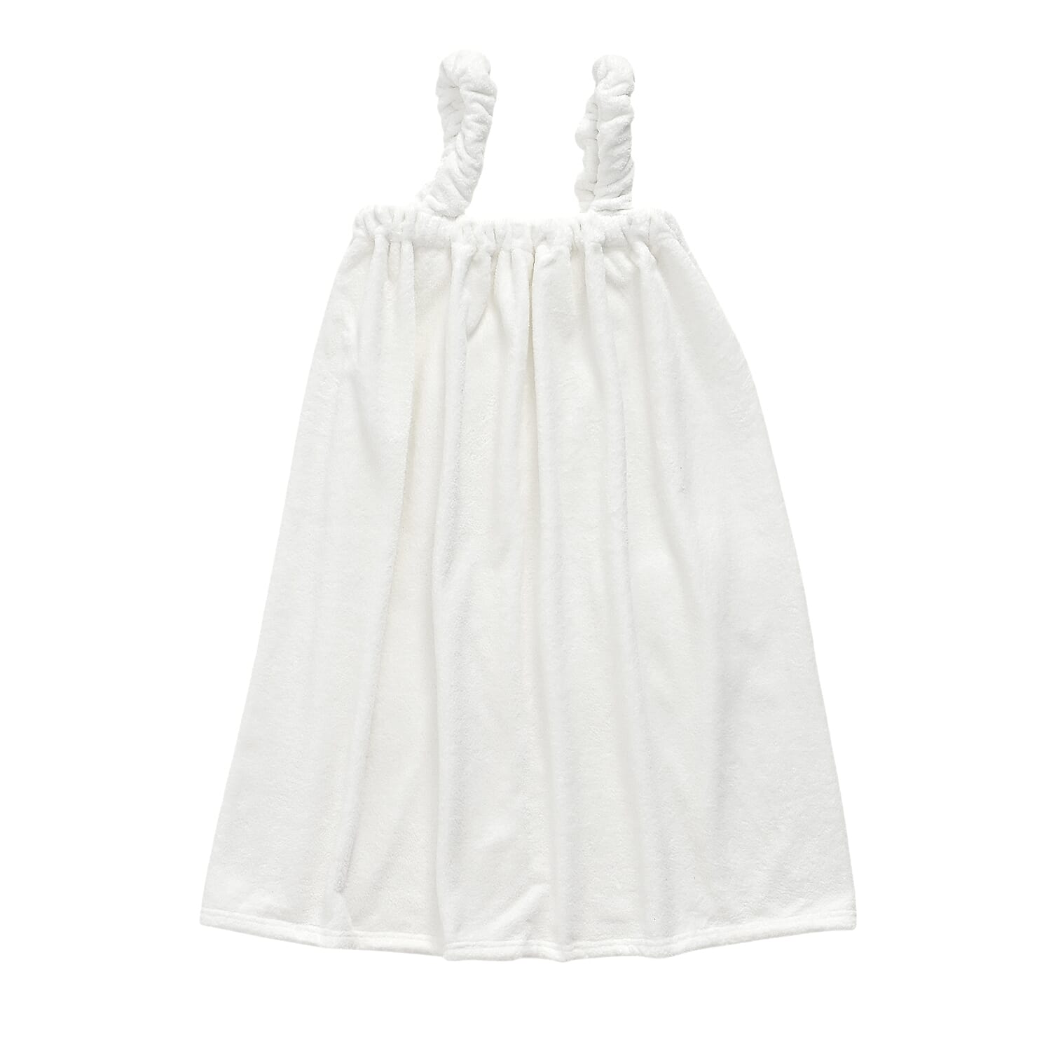 LIVMORE Patterned Towel (Size 140x1 cm) - White