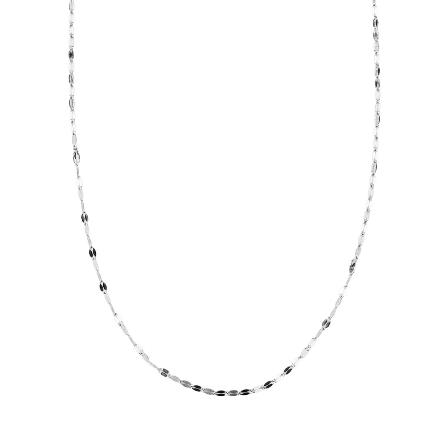 950 Platinum Forzatina Chain (Size - 18) with Spring Ring Clasp