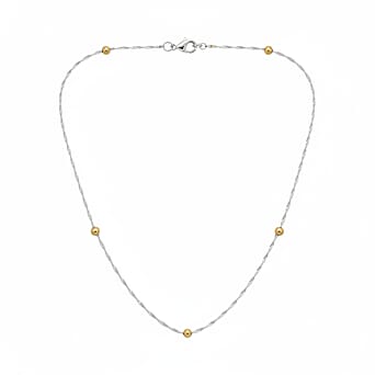 https://tjcuk.sirv.com/Products/83/7/8376262/Sterling-Silver-Rhodium-Overlay-Twisted-Chain-with-Gold-Plated-Balls-S_8376262.jpg?w=342&h=342