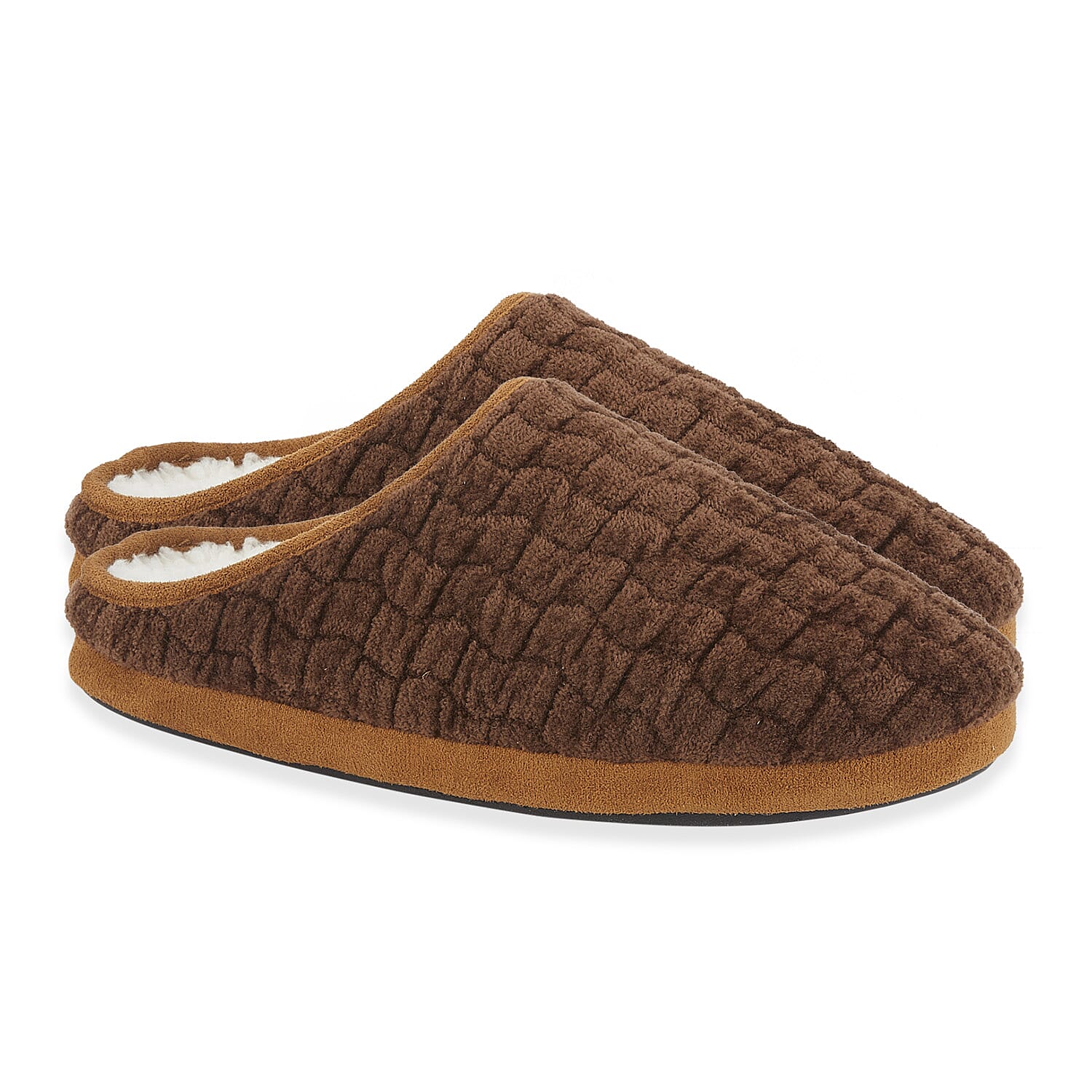 Jo-Joe-Mens-Slipper-Size-7-Brown