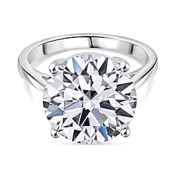 LUXURIANT 10 Ct. Lab Grown Diamond Solitaire Ring in 950 Platinum, IGI Certified