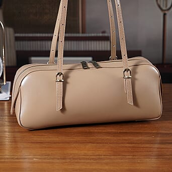 https://tjcuk.sirv.com/Products/83/7/8376923/Leather-Patterned-Tote-Bag-Size-12x13x33-cm-Khaki_8376923_1.jpg?w=342&h=342