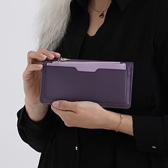 https://tjcuk.sirv.com/Products/83/7/8377063/La-Marey-PU-Patterned-Wallet-Size-19x10x2-cm-Dark-Purple_8377063_3.jpg?w=342&h=342