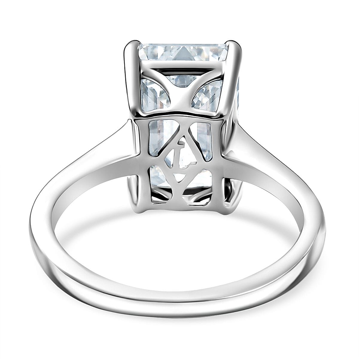 Managing Director Special - Luxuriant 950 Platinum VS Lab Grown Diamond EF, VS Ring, Platinum Wt.9 Gms  10.000  Ct.