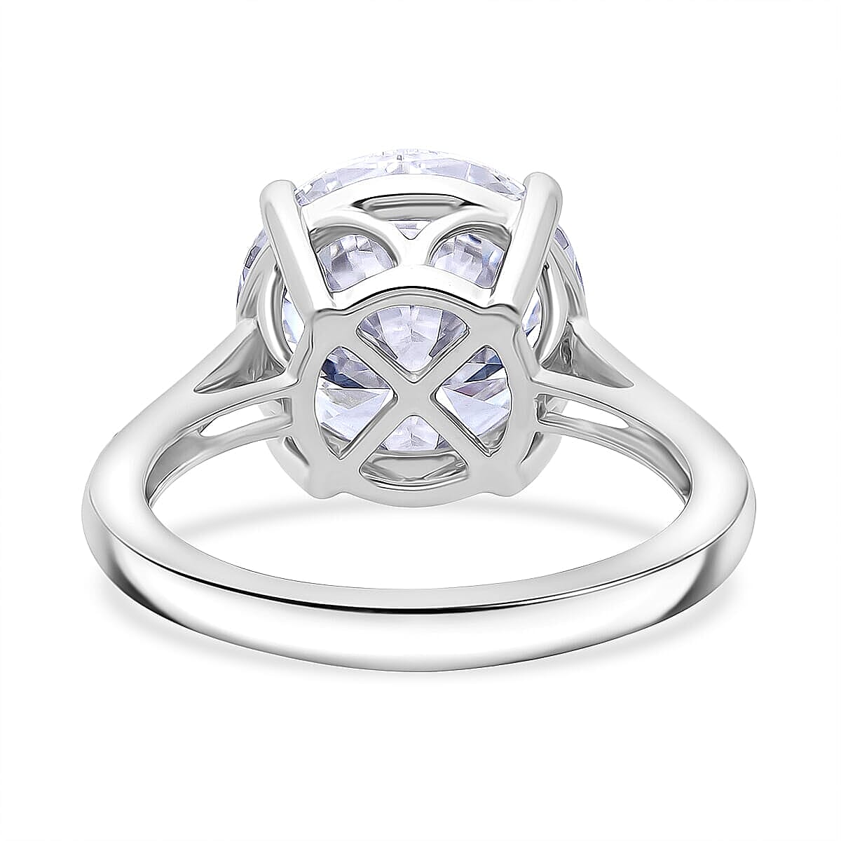 Managing Director Special - Luxuriant 950 Platinum VS Lab Grown Diamond EF, VS Ring, Platinum Wt.9 Gms  10.000  Ct.