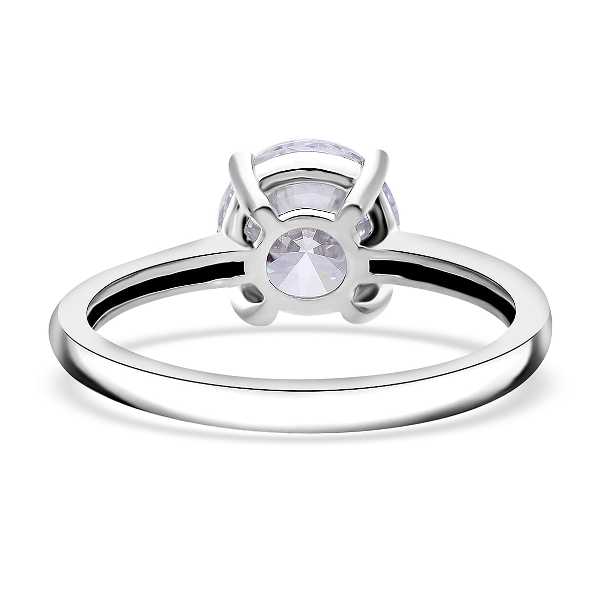 BLACK FRIDAY FINALE DEAL - 9K White Gold I1-GH Lab Grown Diamond Ring 2.00 Ct.
