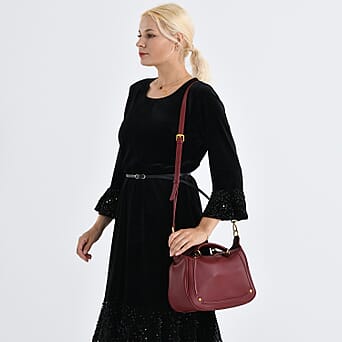 https://tjcuk.sirv.com/Products/83/7/8377437/La-Marey-Signature-Crossbody-Bag-Size-One-Size-Burgundy_8377437_2.jpg?w=342&h=342
