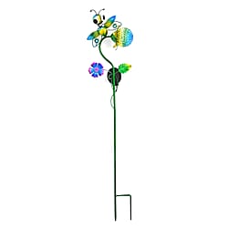LIVMORE Solar Powered Butterfly LED Stake Light - Multi Colour