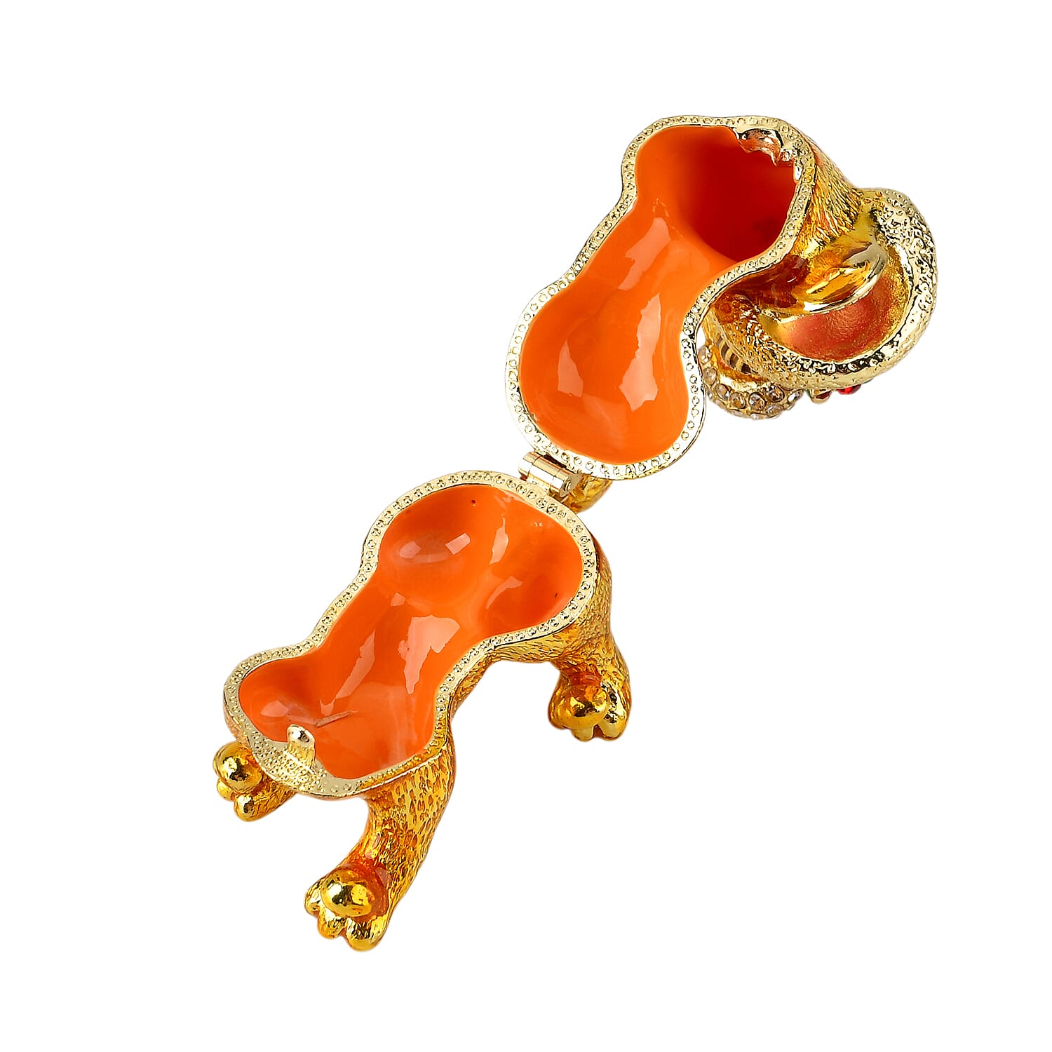 Egg Trinket Box (Size 12x7x1 cm) - Blue & Multicolor