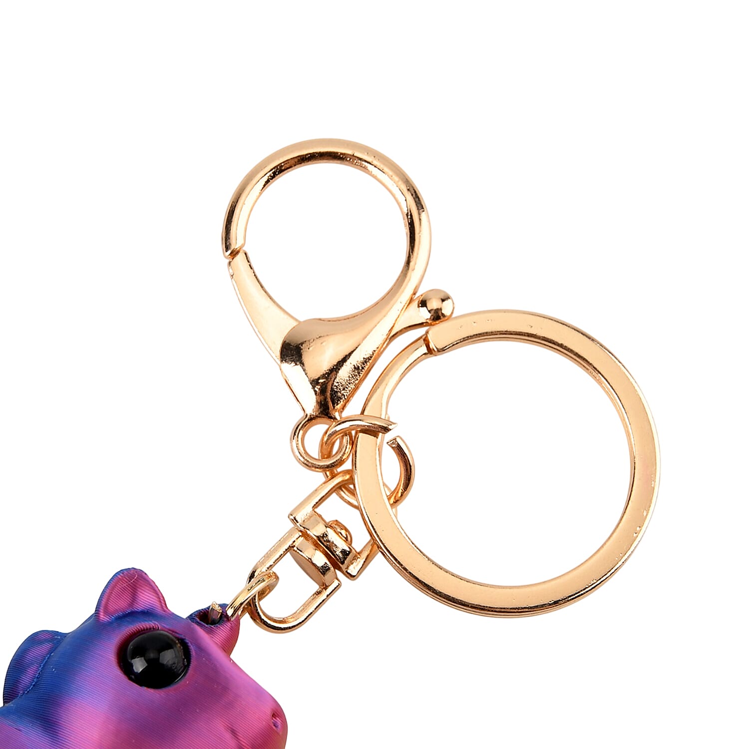 Livmore 3D Easter Egg with Dinosaur Keychain (11cm) - Multicolour
