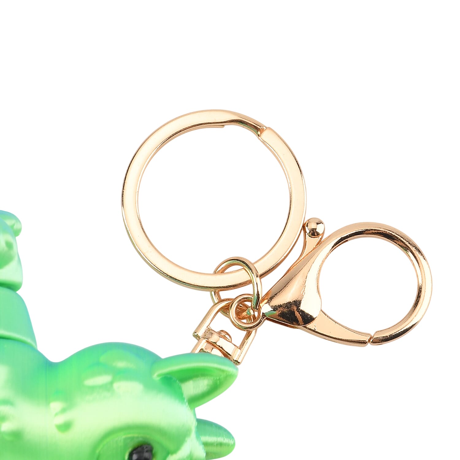 Livmore 3D Easter Egg with Dog Keychain (11cm) - Green