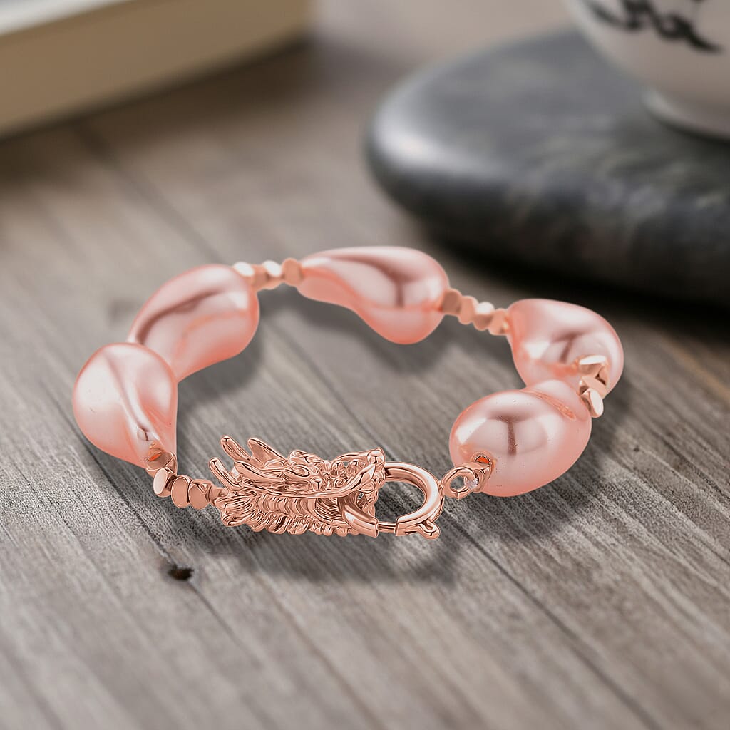 White Shell Pearl Beads Bracelet 