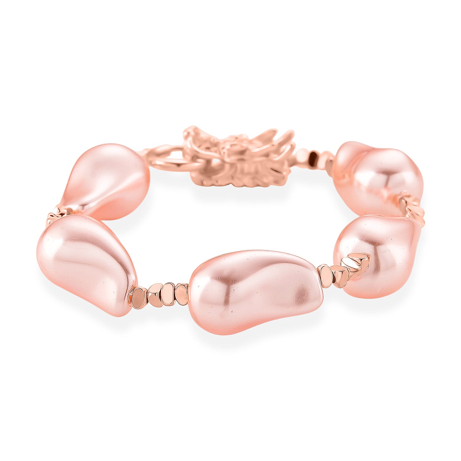 White Shell Pearl Beads Bracelet 