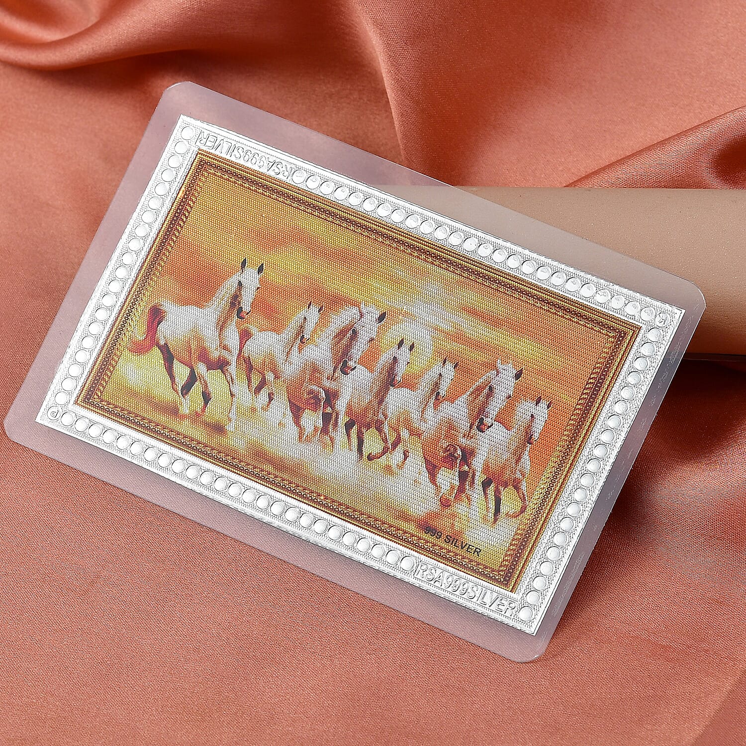 999 Pure Silver (99.9% Purity) Horses Collectible