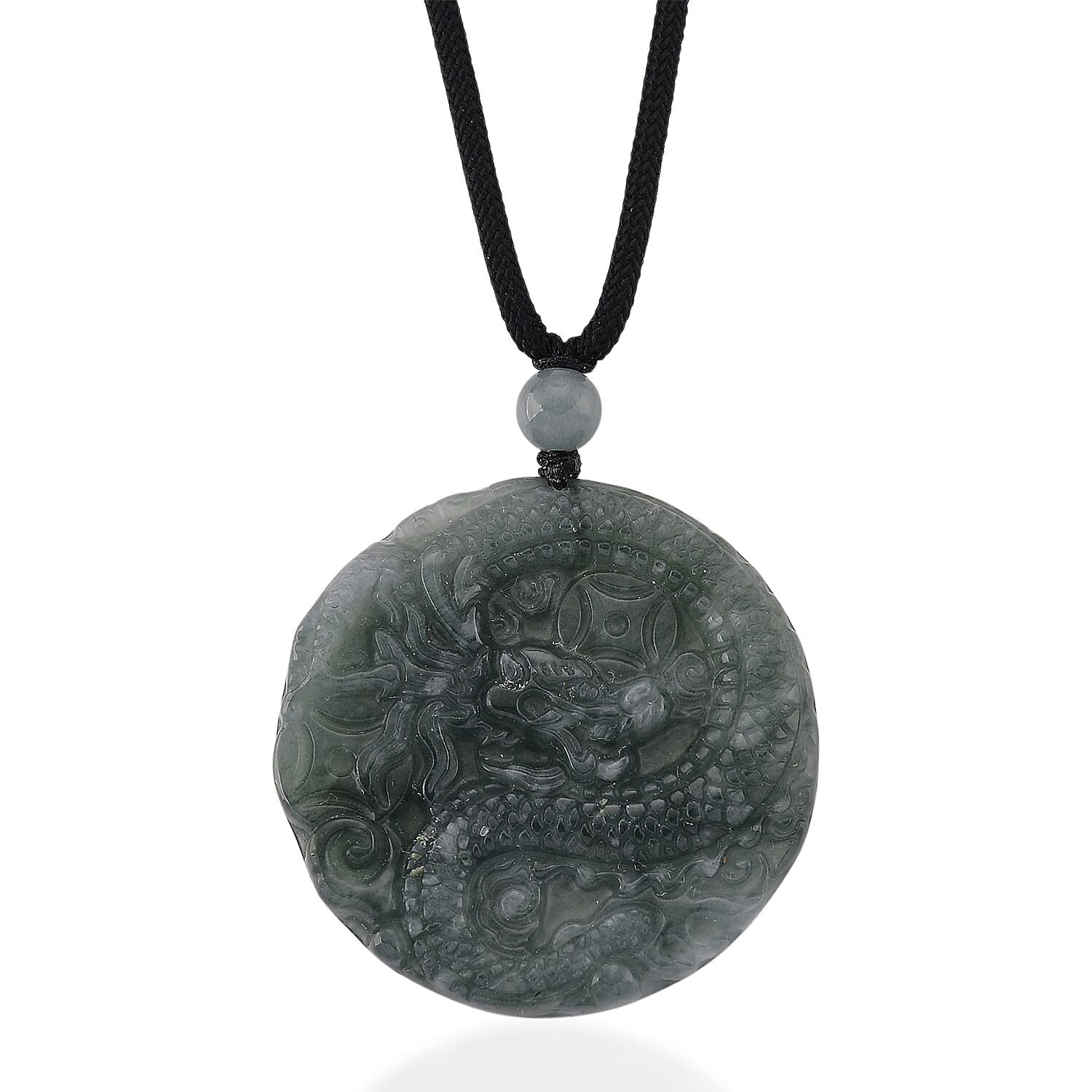 Natural Jade Stone Necklace  85.000  Ct.