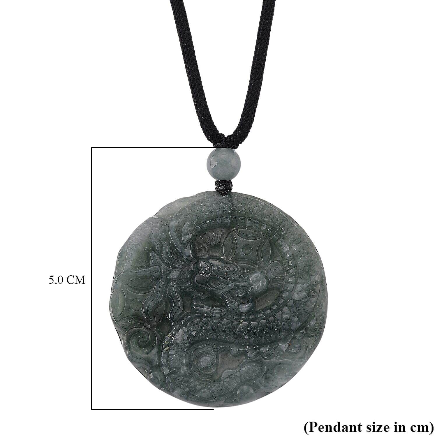 Natural Jade Stone Necklace  85.000  Ct.