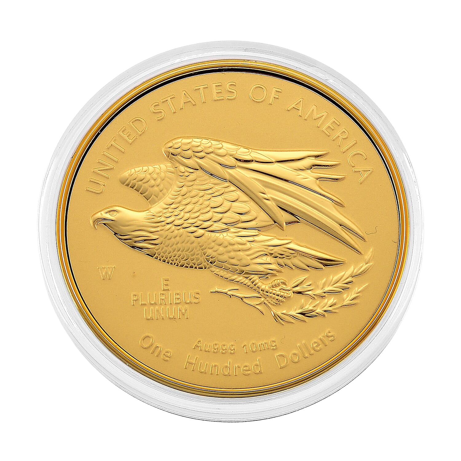 24K Yellow Gold (99.9% Purity) Liberty Coin Collectable