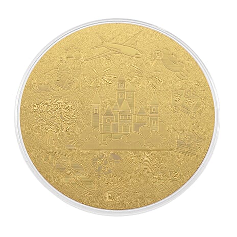 24K Chao Ren Papa Gold Embossed Keepsake - Super Dad Tribute to celebrate Fatherhood. Representing Guidance and Positivity in a Gift Box - 10cm