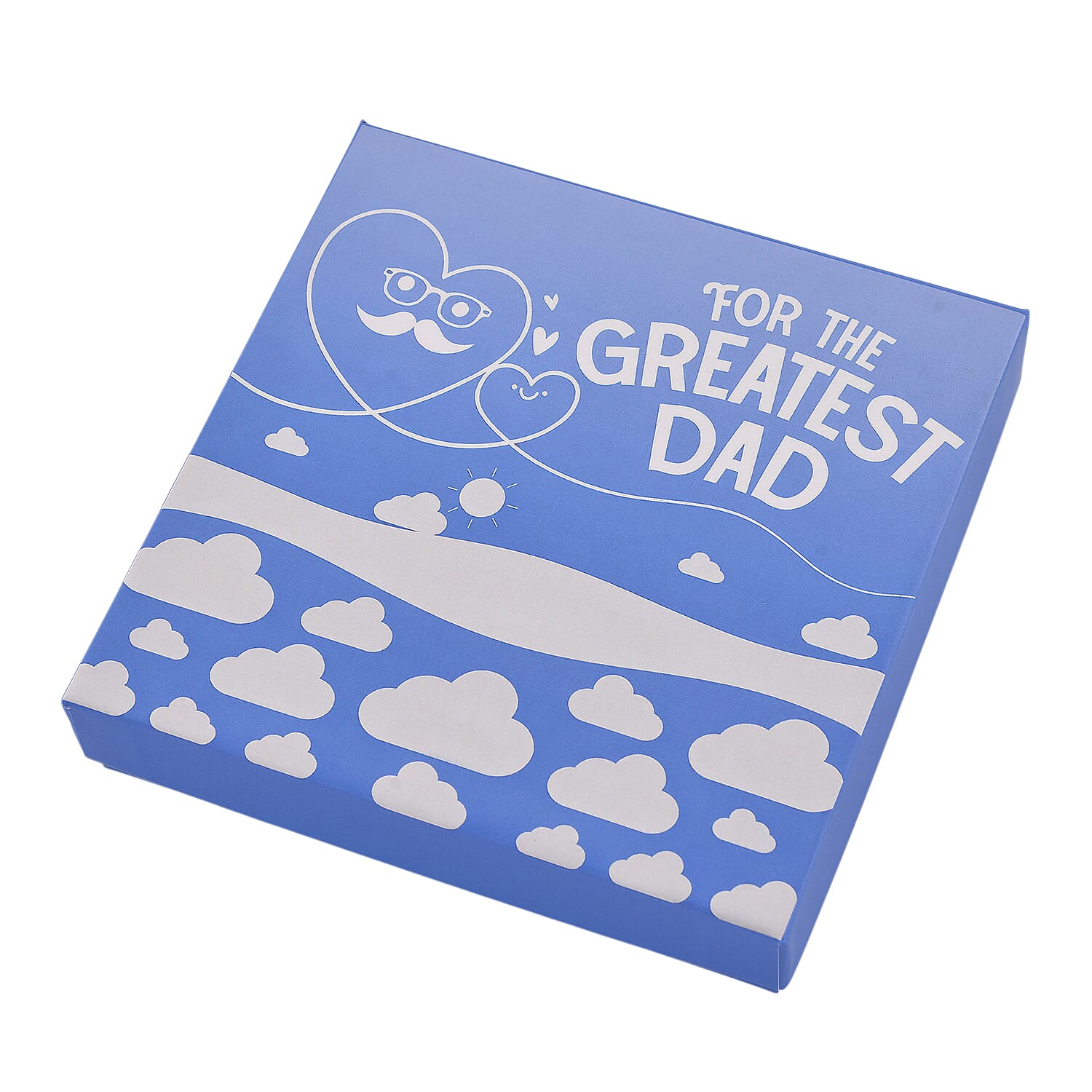 24K Chao Ren Papa Gold Embossed Keepsake - Super Dad Tribute to celebrate Fatherhood. Representing Guidance and Positivity in a Gift Box - 10cm