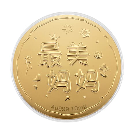 24K Zui Mei Mama Gold Bar