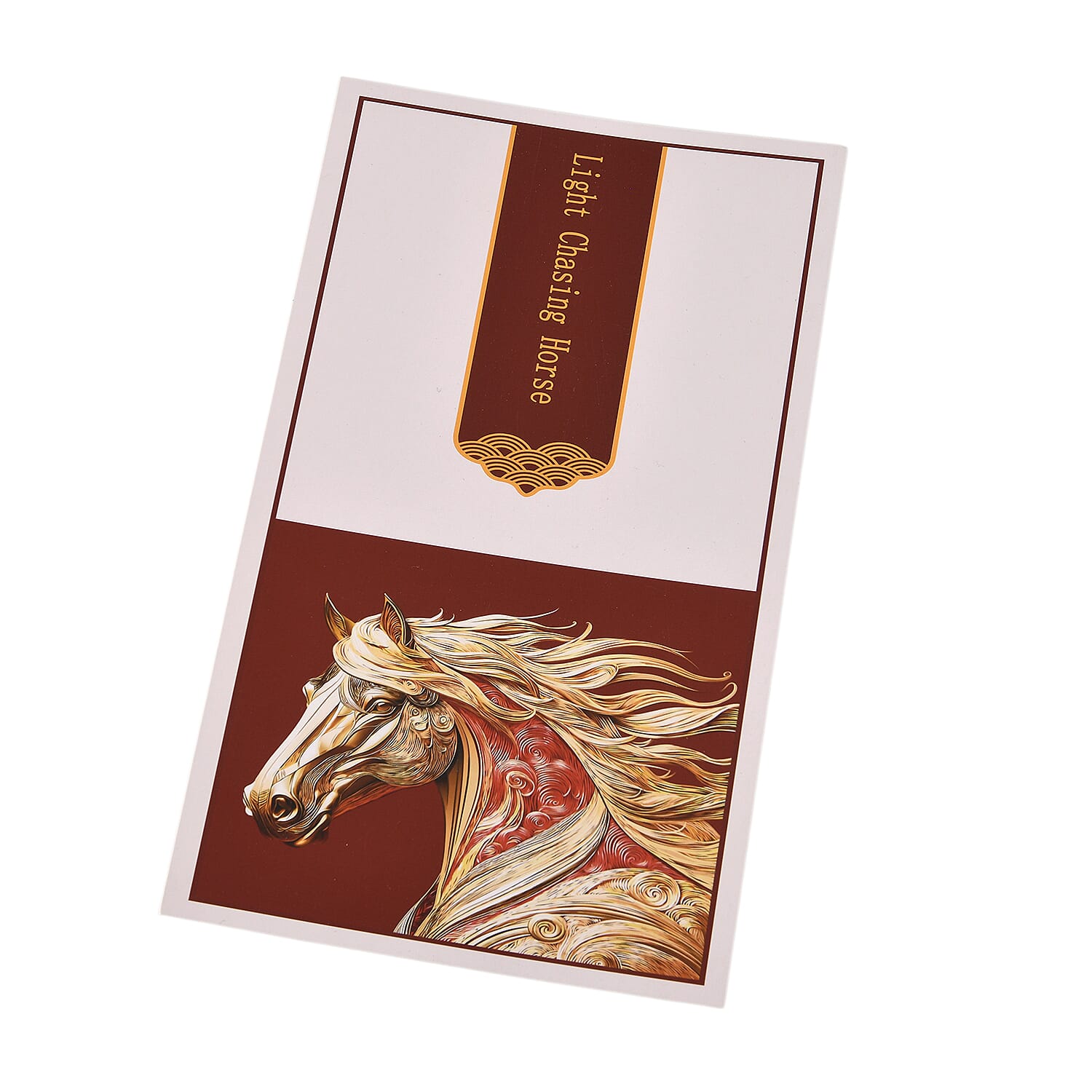 24K Gold Foil Painting of the Chaser of Light (51.5 x 44.5 cm)