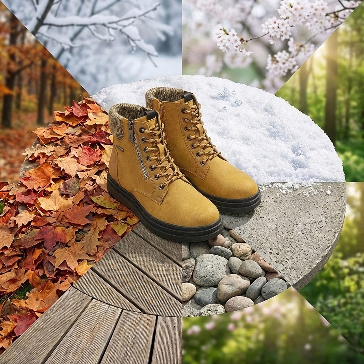 Lotus Saundra Ladies Lace Up Ankle Boots