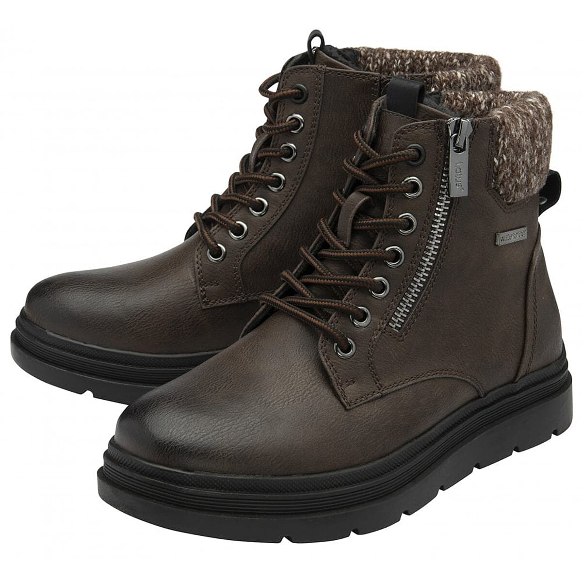 Lotus Saundra Ladies Lace Up Ankle Boots