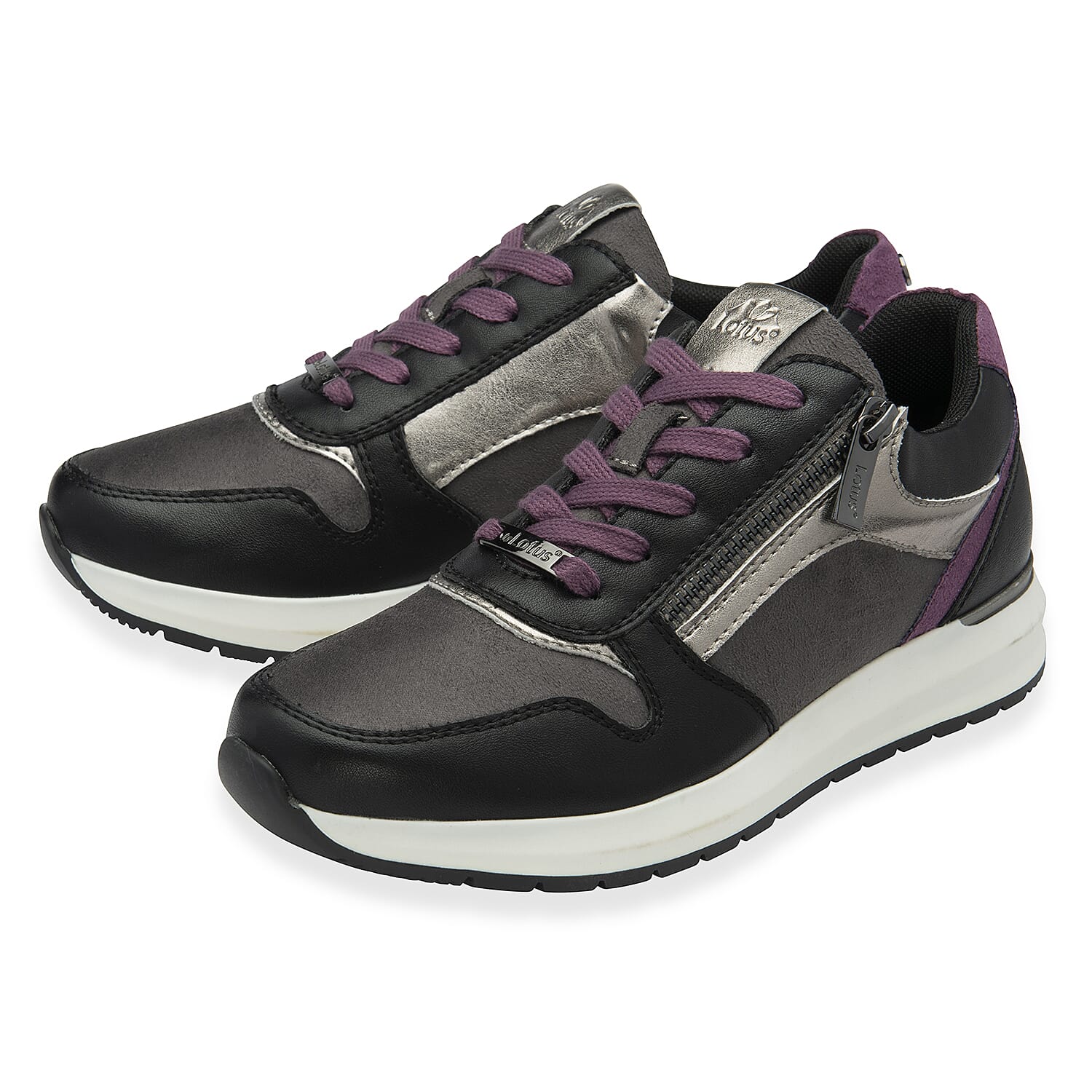 Lotus Venus Ladies Leather Trainers