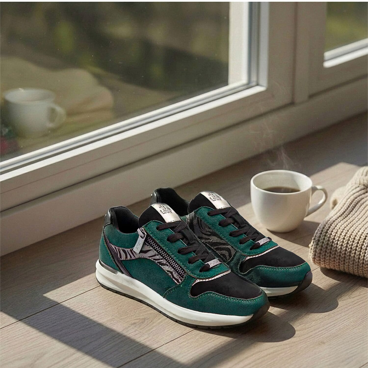 Lotus Venus Ladies Leather Trainers