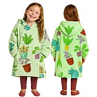 Super Soft Blanket Hoodie (One Size) - Green