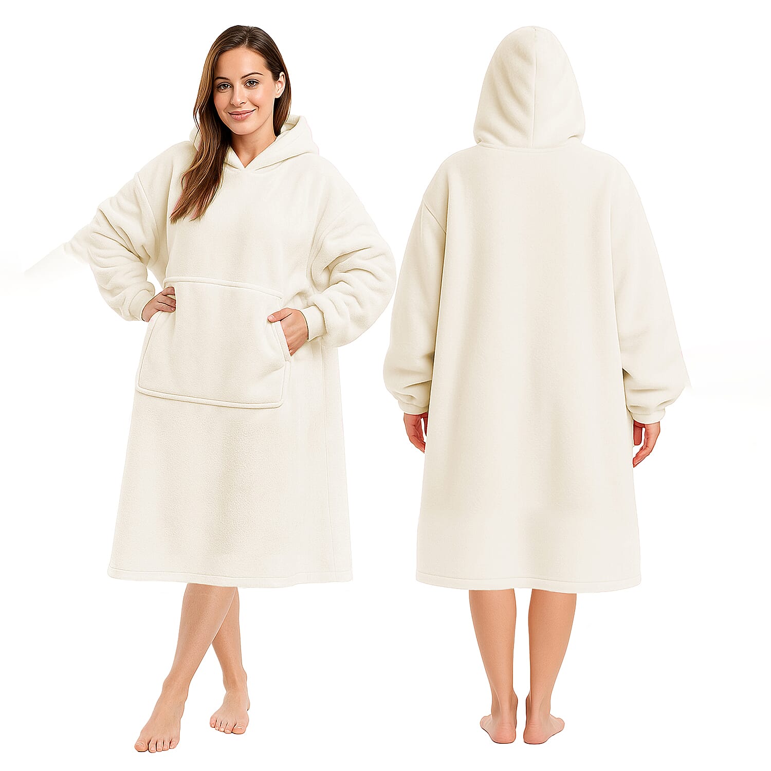 Oversized blanket hoodie