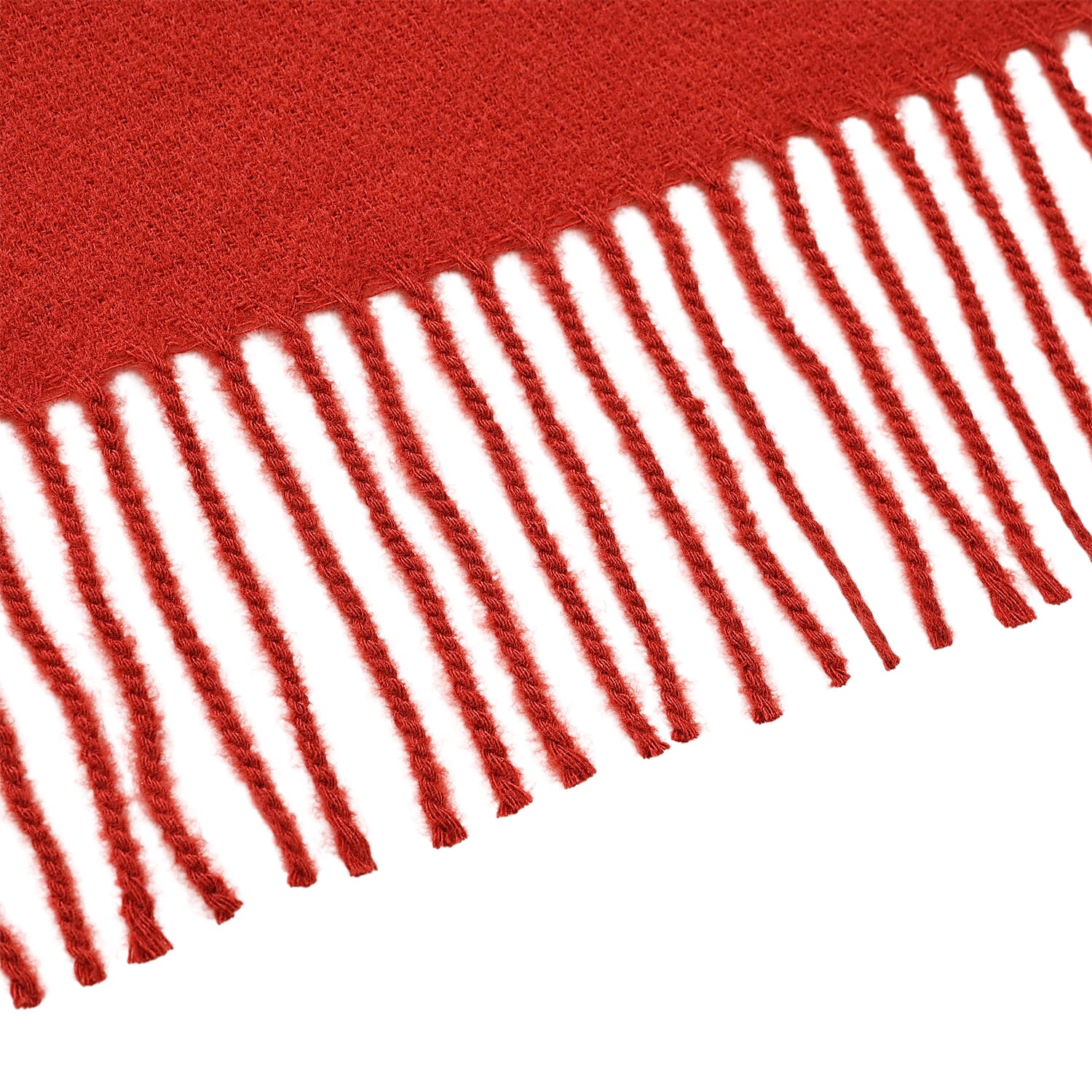 - Maisi Embroidery Scarf (180 x 75 Cm) - Burgundy