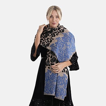 https://tjcuk.sirv.com/Products/83/7/8379471/Maisi-Leopard-Scarf-Size-One-Size-Black_8379471_3.jpg?w=342&h=342